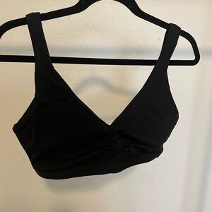 Black Women's workout Bra